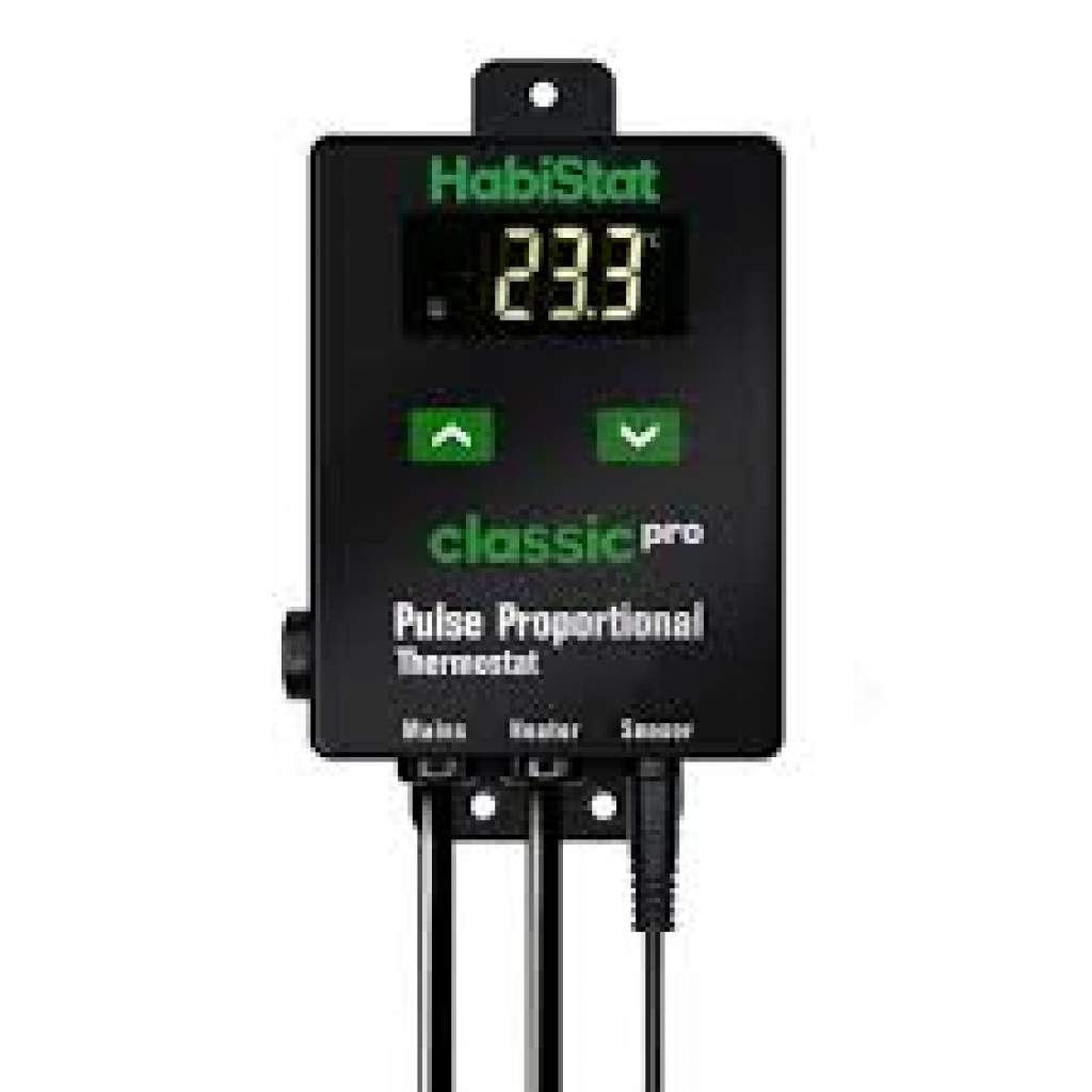 HabiStat Classic Pro Pulse Proportionalthermostat, Schwarz, 450 Watt